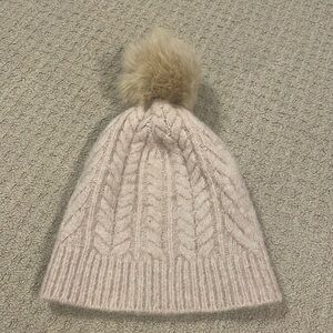 Club Monaco light brown toque/hat  alpaca wool blend
